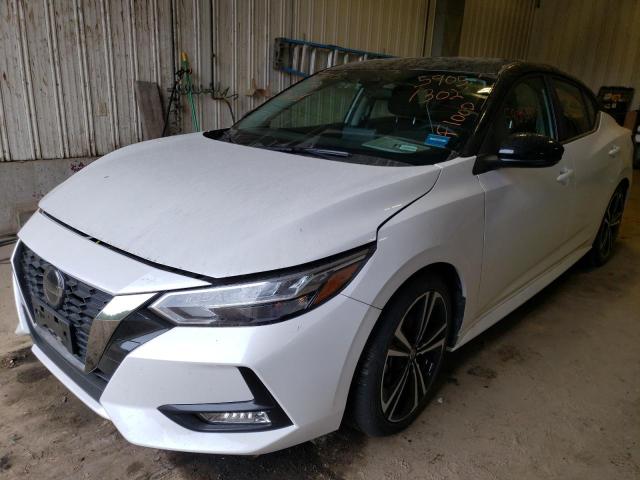 Photo 2 from auction – 2020 NISSAN SENTRA SR with VIN 3N1AB8DV4LY308773