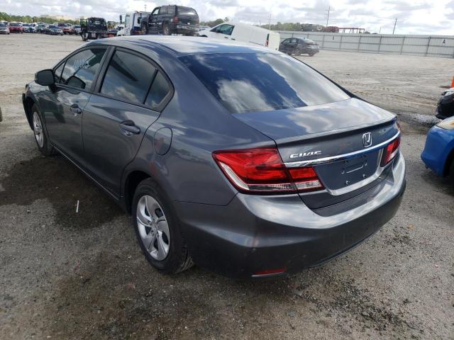 Photo 3 from auction – 2013 HONDA CIVIC LX with VIN 19XFB2F57DE250450