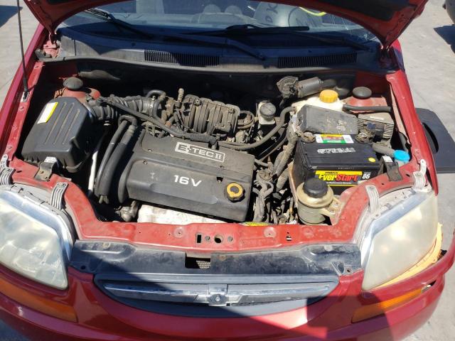 Photo 7 from auction – 2007 CHEVROLET AVEO BASE with VIN KL1TD66647B780719