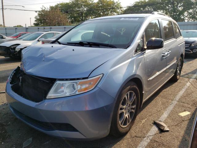 Photo 2 from auction – 2011 HONDA ODYSSEY EX with VIN 5FNRL5H65BB013271