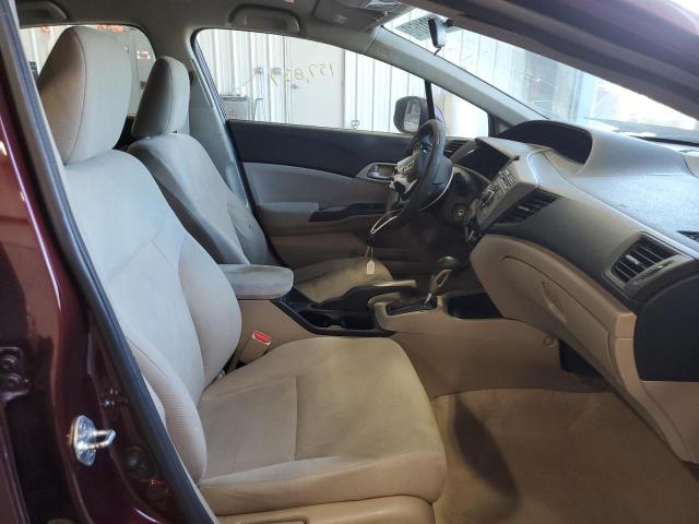 Photo 5 from auction – 2012 HONDA CIVIC LX with VIN 19XFB2F55CE043845