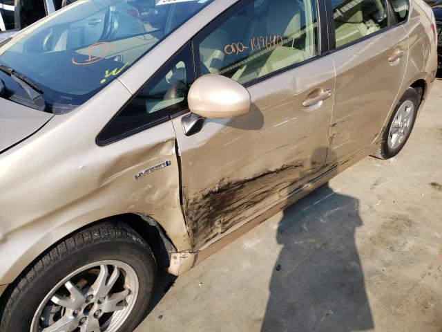 Photo 9 from auction – 2011 TOYOTA PRIUS with VIN JTDKN3DU8B0317424