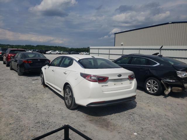 Photo 3 from auction – 2015 KIA OPTIMA HYB with VIN KNAGM4AD3F5090507