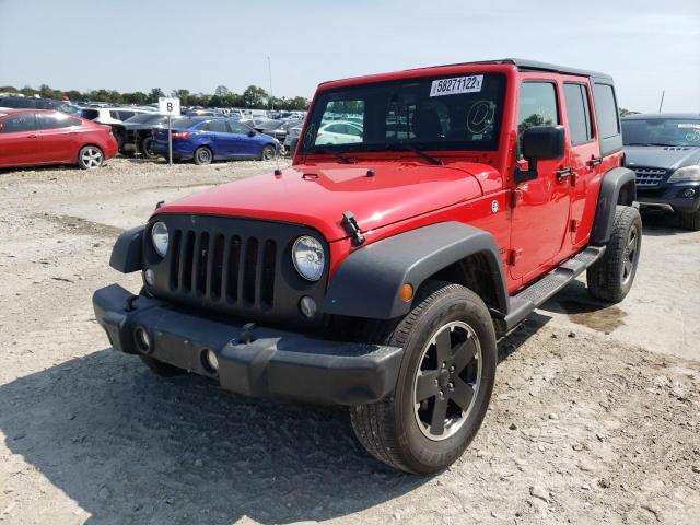 Photo 2 from auction – 2017 JEEP WRANGLER U with VIN 1C4BJWDG2HL733628