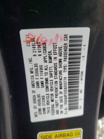 Photo 10 from auction – 2012 ACURA TL with VIN 19UUA8F50CA000774
