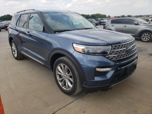 FORD EXPLORER L 2020 with VIN 1FMSK8FHXLGC03483 - Photo from auction