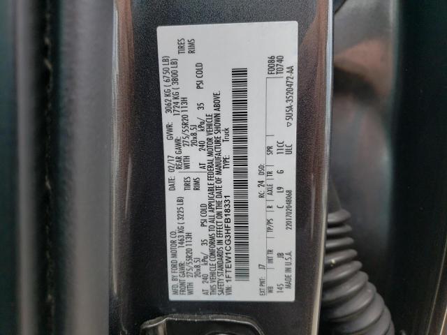 Photo 10 from auction – 2017 FORD F150 SUPER with VIN 1FTEW1CG3HFB18331