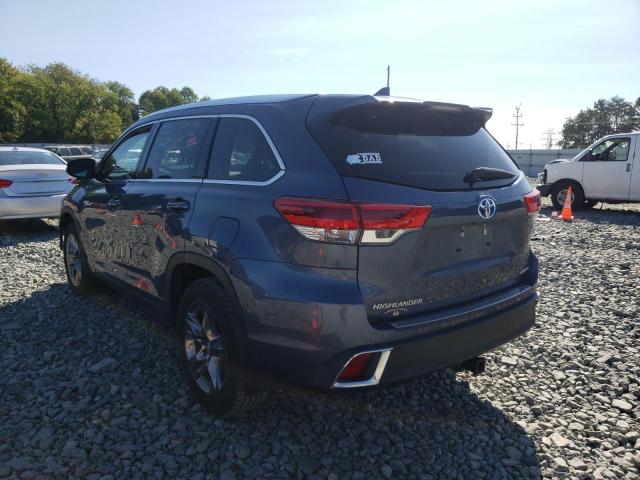 Photo 3 from auction – 2018 TOYOTA HIGHLANDER with VIN 5TDDGRFH4JS039266