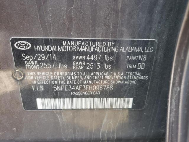 Photo 10 from auction – 2015 HYUNDAI SONATA SPO with VIN 5NPE34AF3FH096788