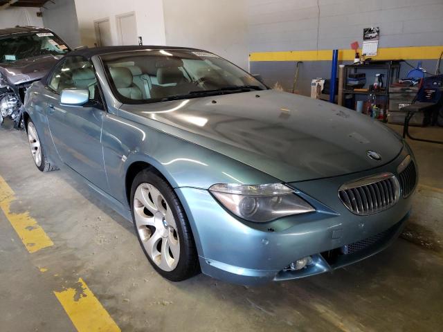 BMW 650 I 2007 with VIN WBAEK13537CN81934 - Photo from auction