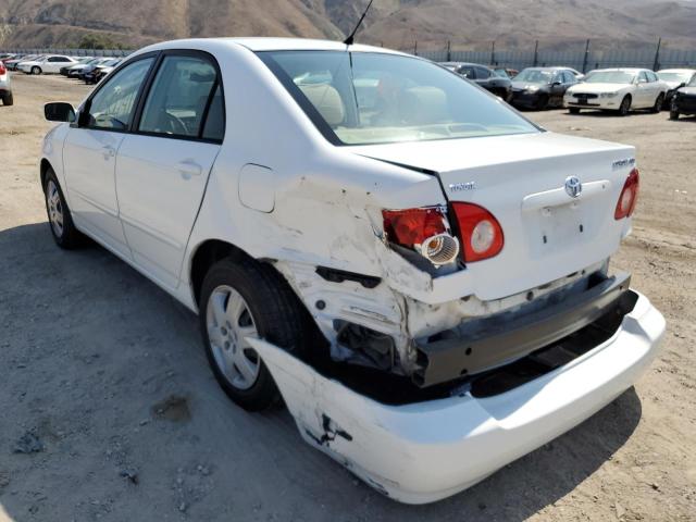 Photo 3 from auction – 2005 TOYOTA COROLLA CE with VIN 1NXBR30E55Z509301