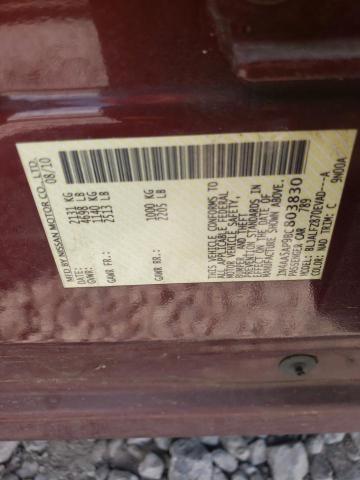 Photo 10 from auction – 2011 NISSAN MAXIMA S with VIN 1N4AA5AP9BC803830