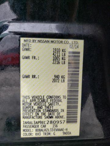Photo 10 from auction – 2014 NISSAN ALTIMA 2.5 with VIN 1N4AL3AP9EC280957