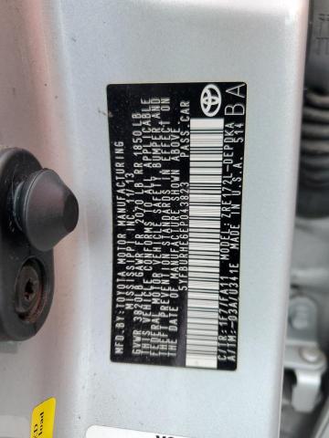 Photo 10 from auction – 2014 TOYOTA COROLLA L with VIN 5YFBURHE6EP043823