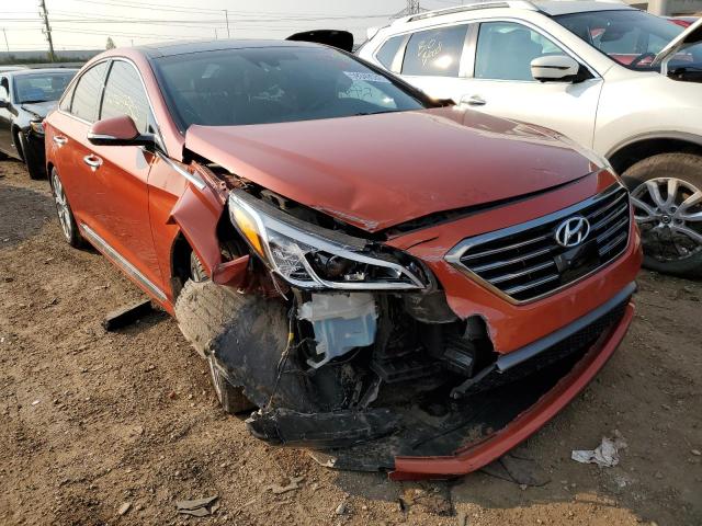 HYUNDAI SONATA SPO 2015 with VIN 5NPE34AB5FH145177 - Photo from auction