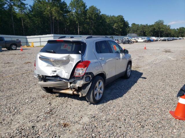 Photo 4 from auction – 2016 CHEVROLET TRAX LTZ with VIN 3GNCJMSB7GL189525