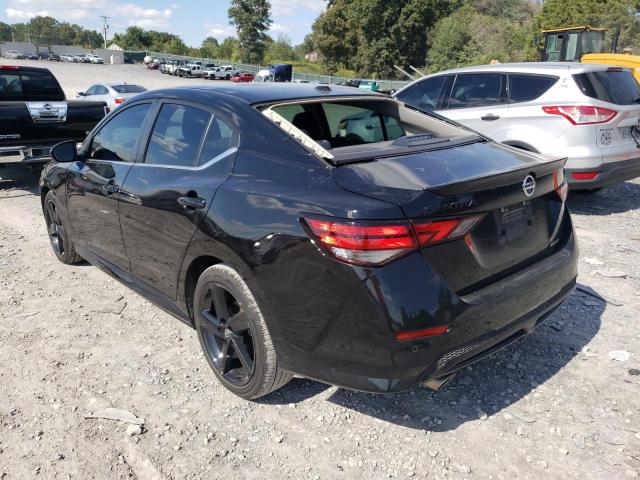 Photo 3 from auction – 2022 NISSAN SENTRA SR with VIN 3N1AB8DV1NY217835