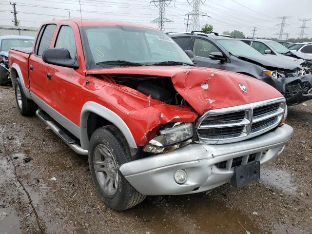 DODGE DAKOTA QUA 2004 with VIN 1D7HL48NX4S591178 - Photo from auction