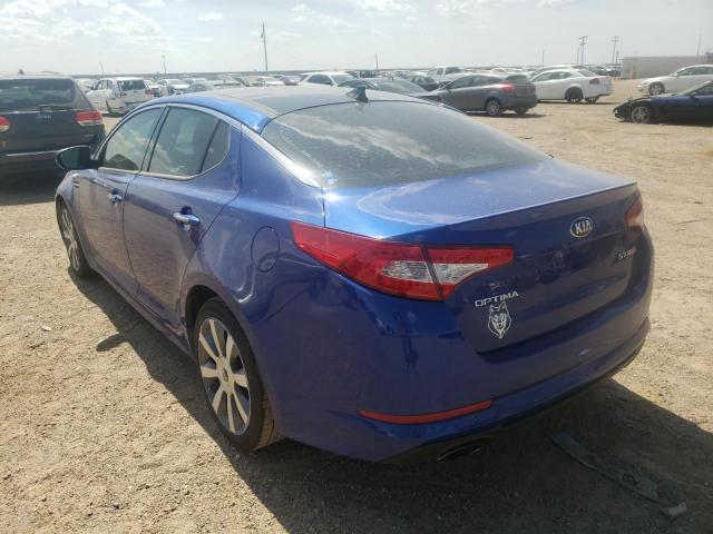 Photo 3 from auction – 2013 KIA OPTIMA SX with VIN 5XXGR4A61DG245294