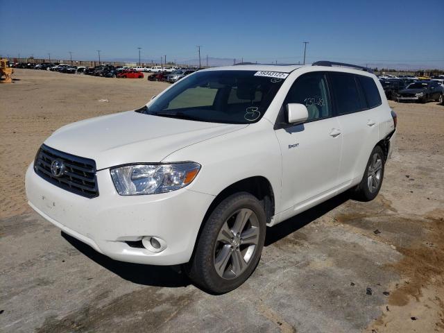 Photo 2 from auction – 2008 TOYOTA HIGHLANDER with VIN JTEES43A182076575