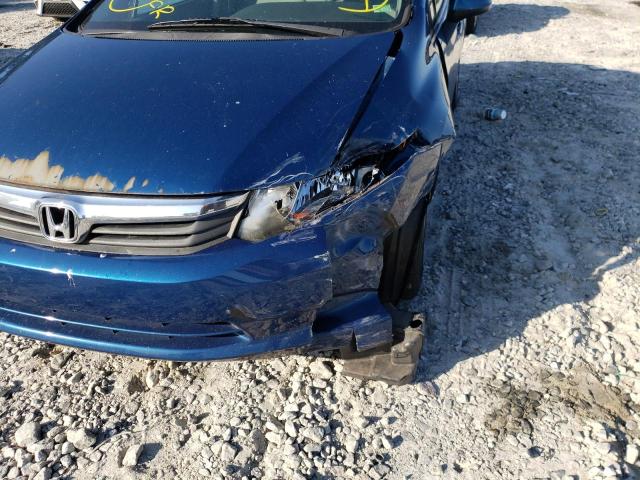 Photo 9 from auction – 2012 HONDA CIVIC LX with VIN 2HGFB2F58CH564421