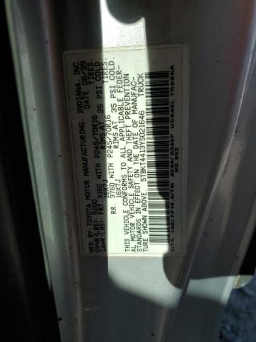 Photo 10 from auction – 2000 TOYOTA TUNDRA SR5 with VIN 5TBKT4413YS021646