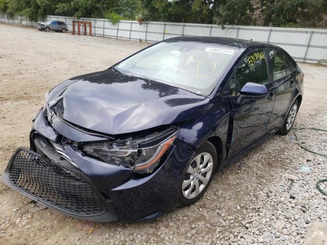 Photo 2 from auction – 2021 TOYOTA COROLLA LE with VIN JTDEPMAE2MJ141218