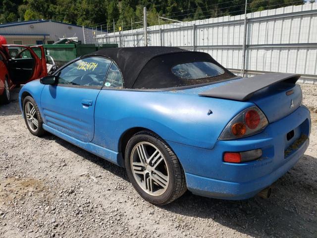 Photo 3 from auction – 2003 MITSUBISHI ECLIPSE SP with VIN 4A3AE75H03E015048