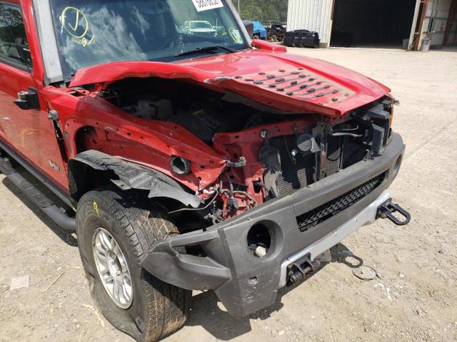 Photo 9 from auction – 2009 HUMMER H3 with VIN 5GTEN13E998142309