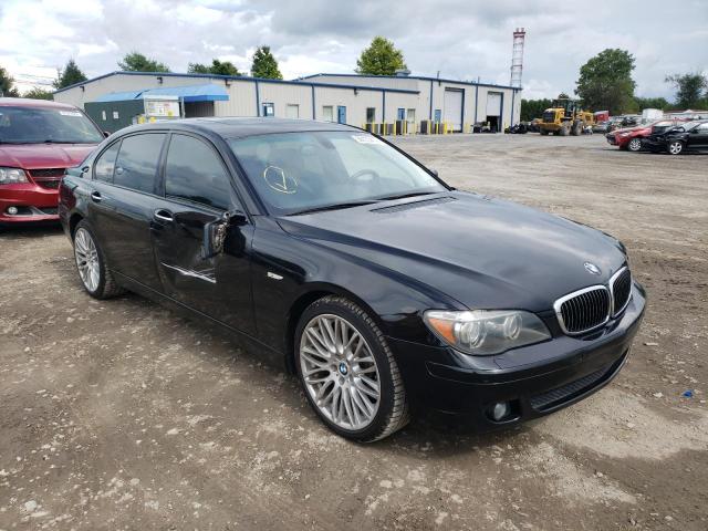 BMW 750 2007 with VIN WBAHN83587DT66461 - Photo from auction
