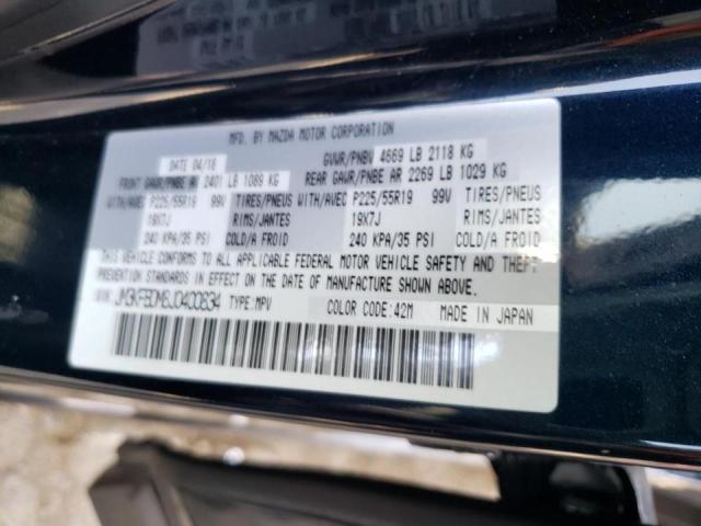 Photo 10 from auction – 2018 MAZDA CX-5 GRAND with VIN JM3KFBDM8J0400834