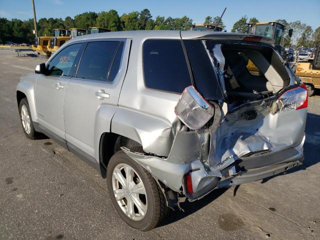 Photo 3 from auction – 2017 GMC TERRAIN SL with VIN 2GKALMEK5H6253349