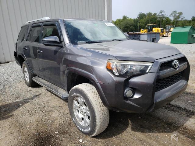 TOYOTA 4RUNNER SR 2015 with VIN JTEZU5JRXF5086785 - Photo from auction