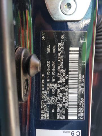 Photo 10 from auction – 2017 TOYOTA 4RUNNER SR with VIN JTEBU5JR6H5448244