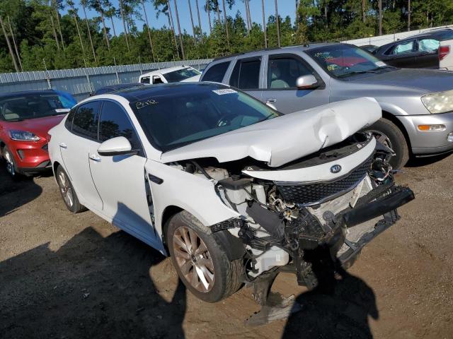 KIA OPTIMA EX 2016 with VIN 5XXGU4L31GG091059 - Photo from auction