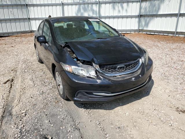 HONDA CIVIC LX 2013 with VIN 19XFB2F59DE228398 - Photo from auction
