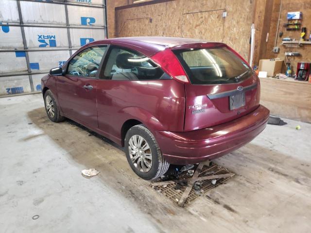 Photo 3 from auction – 2007 FORD FOCUS ZX3 with VIN 1FAFP31N37W264926