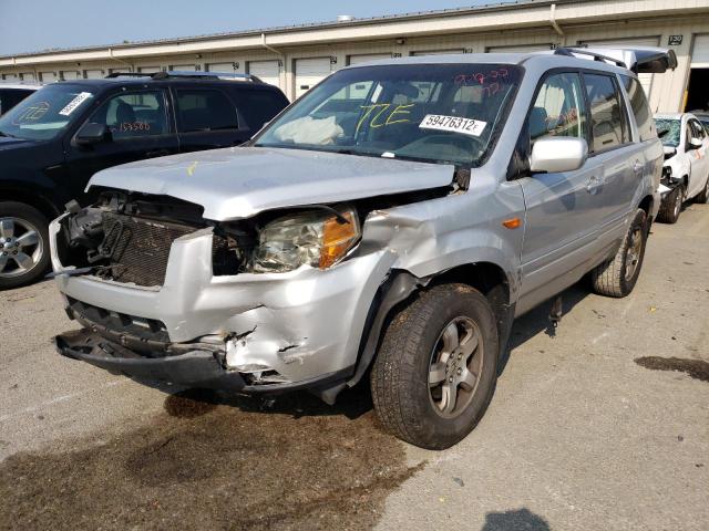 Photo 2 from auction – 2006 HONDA PILOT EX with VIN 2HKYF18436H524219