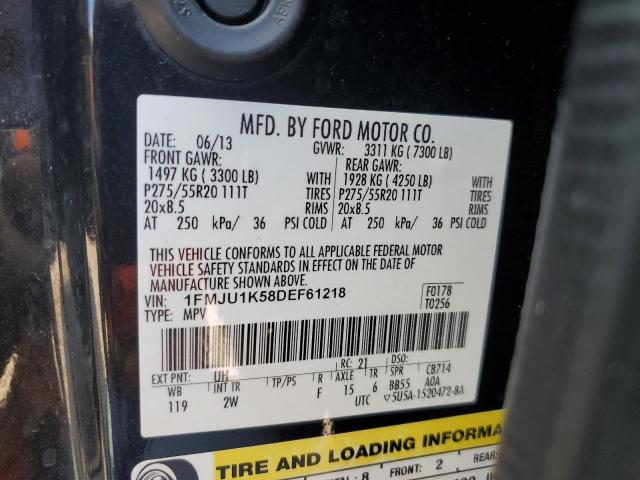 Photo 10 from auction – 2013 FORD EXPEDITION with VIN 1FMJU1K58DEF61218