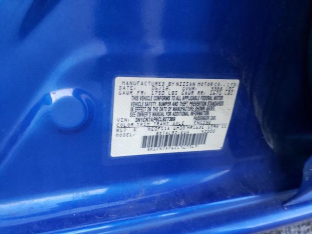 Photo 10 from auction – 2012 NISSAN VERSA S with VIN 3N1CN7AP6CL927369