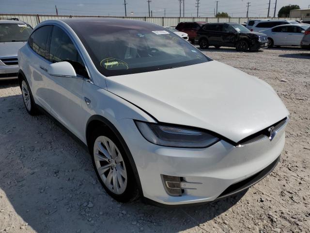 TESLA MODEL X 2016 with VIN 5YJXCAE22GF025578 - Photo from auction