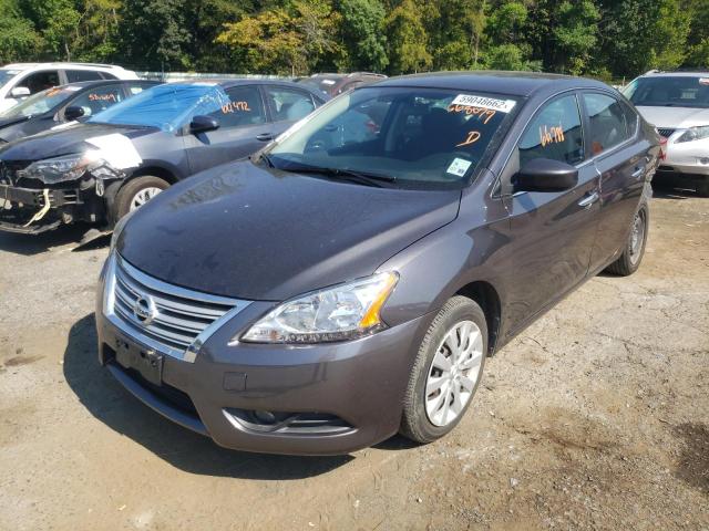 Photo 2 from auction – 2014 NISSAN SENTRA S with VIN 3N1AB7AP1EL668079