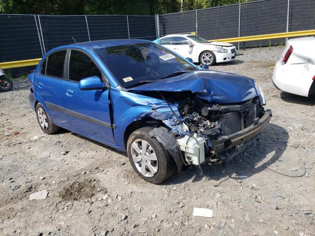 KIA RIO BASE 2009 with VIN KNADE223796489770 - Photo from auction