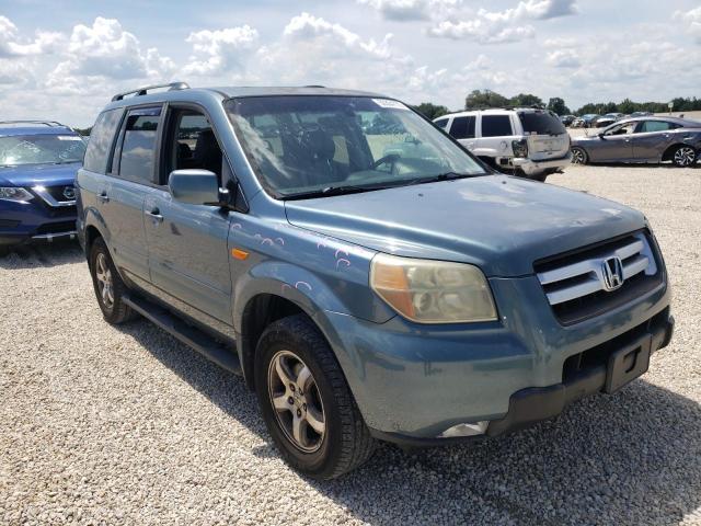 HONDA PILOT EX 2006 with VIN 5FNYF28576B023590 - Photo from auction