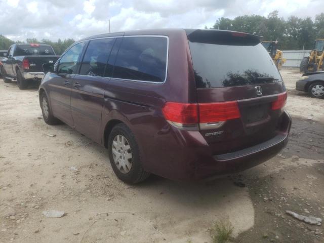Photo 3 from auction – 2008 HONDA ODYSSEY LX with VIN 5FNRL38218B088558