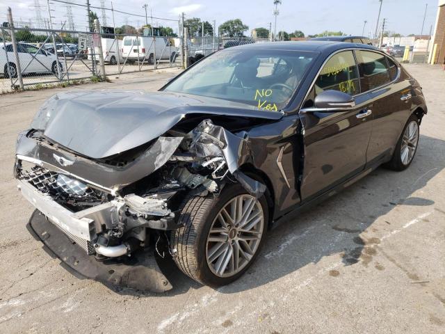 Photo 2 from auction – 2020 GENESIS G70 ELITE with VIN KMTG34LAXLU063753