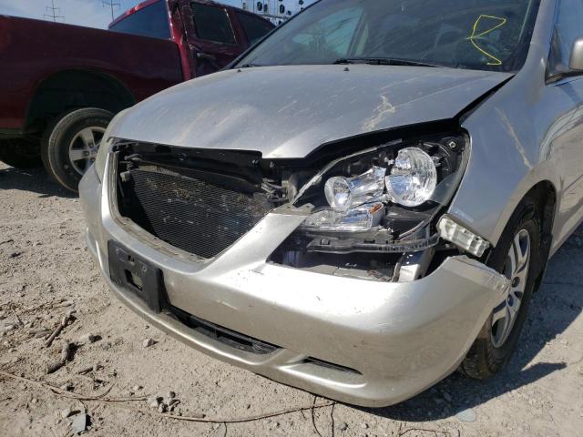 Photo 9 from auction – 2007 HONDA ODYSSEY EX with VIN 5FNRL38407B418786