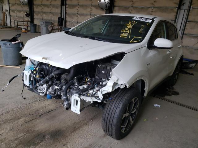 Photo 2 from auction – 2022 KIA SPORTAGE L with VIN KNDPMCAC2N7988930