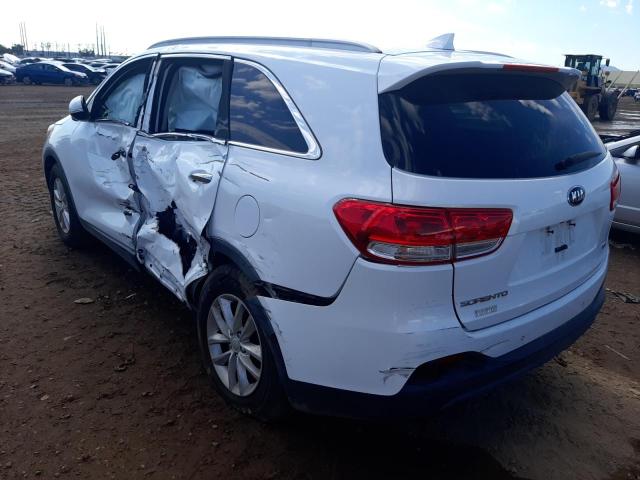 Photo 3 from auction – 2016 KIA SORENTO LX with VIN 5XYPG4A32GG068444