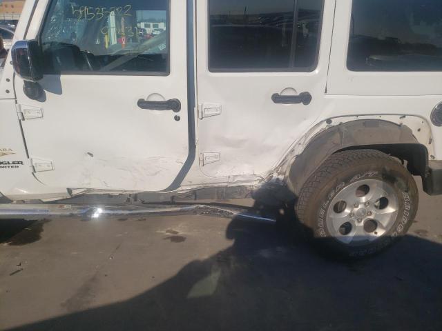 Photo 9 from auction – 2014 JEEP WRANGLER U with VIN 1C4BJWEG3EL123361